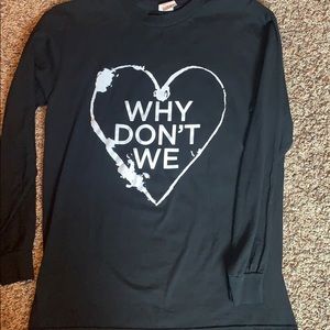 Long sleeve why don’t we merchandise